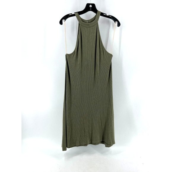 American Eagle Outfitters Dresses & Skirts - American Eagle Outfitters Women's Olive Green Sleeveless Stretch Dress Size Med